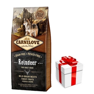 Carnilove Reindeer for Adult 12kg + překvapení pro vašeho psa ZDARMA