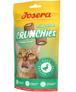 JOSERA Crunchies - kachna (pamlsek pro kočky) 60g