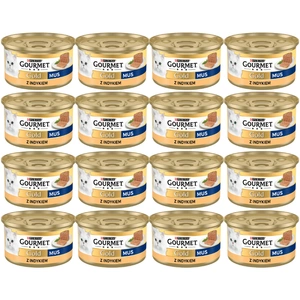 Purina Gourmet Gold pěna s krůtím masem 48x85g