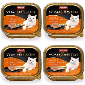 Animonda Cat Vom Feinsten Adult s náplní: kuřecí, hovězí a mrkví 6x100g