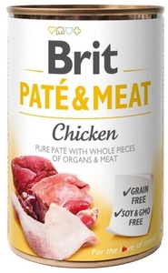 BRIT PATE &amp; MEAT CHICKEN 400 g