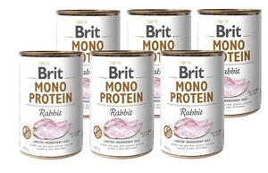 BRIT MONO PROTEIN KRÁLÍK 6x400g
