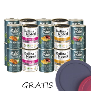 Dolina Noteci + WILD FARM Superfood Mix chutí 20x400g