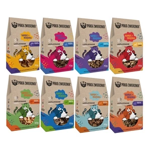 Paka Zwierzaka Lyofilizovaná pochoutka Mix chutí 8x70g