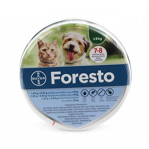 Foresto obojek pro malé psy a kočky do 8 kg 38 cm