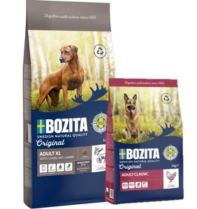 BOZITA Original Adult XL 12 kg + BOZITA Original Adult Classic 3 kg ZDARMA!!!