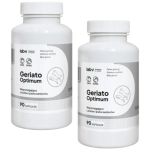 LAB-V Geriato Optimum - podpora zdraví seniorů pro psy a kočky 2x90 kapslí