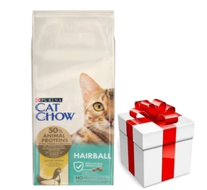 PURINA Cat Chow Special Care Hairball Control 15kg  + Překvapení pro kočku