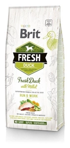 Brit Fresh Duck &amp; Millet Adult Run &amp; Work 12 kg