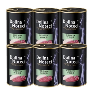 Dolina Noteci Premium pro kočky s vysokým obsahem husího masa 6x400g