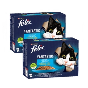 FELIX Fantastické rybí želé příchutě: 24x85g