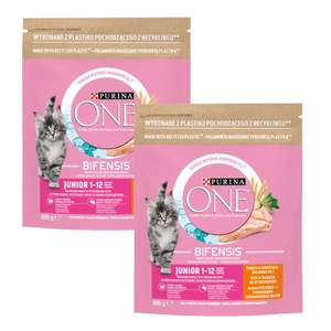 Purina One Junior Kuřecí krmivo pro koťata 2x800g