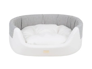 AMIPLAY-pohovka Elipsa Morgan bílý - M