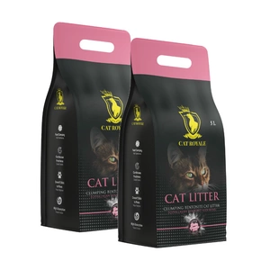 Cat Royale Baby Powder bentonitová 2x5l