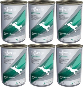 TROVET WRD Weight & Diabetic  6x400g