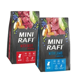 DOLINA NOTECI Rafi Mini suché krmivo pro psy s hovězím a jehněčím masem 2x3kg