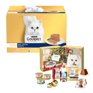 Purina Gourmet Gold Krmivo pro kočky 48 x 85 g + ADVENTNÍ KALENDÁŘ ZDARMA !!