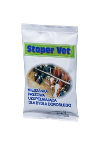 LAB-V Stoper Vet - doplňkové krmivo pro stabilizaci funkce trávicího traktu pro dospělý skot 110g