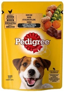 PEDIGREE Adult sáček 100g - mokré krmivo pro psy s kuřecím masem a zeleninou v omáčce