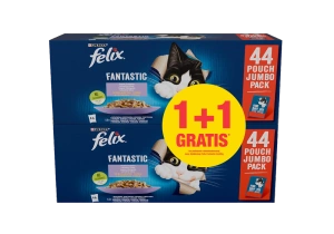 Felix v želé MIX MASOsáček 44x85g 1 +1 ZDARMA