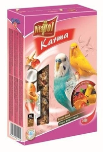 VITAPOL Ovocné krmivo pro vlnkované papoušky 500g