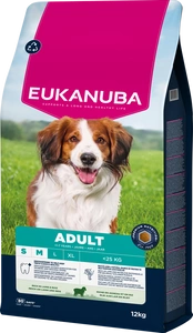 EUKANUBA Adult Small&Medium Breed Lamb & Rice 12kg