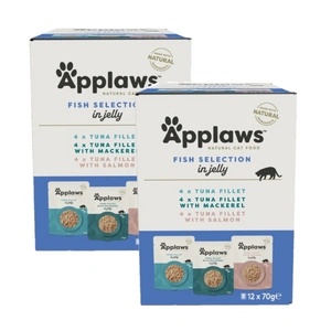 Applaws Cat Multipack Fish Selection in Jelly 2x(12x70g)