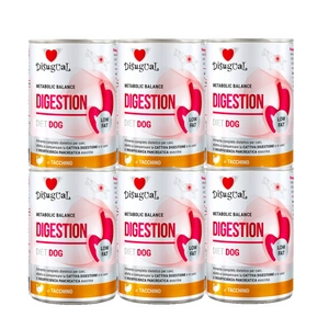 Disugual mokré krmivo pro psy Veterinární DIGESTION Krůta (dospělí) 6x400g