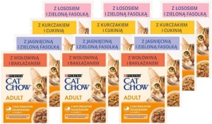 PURINA Cat Chow Adult Sachet - Mix 12x 85g
