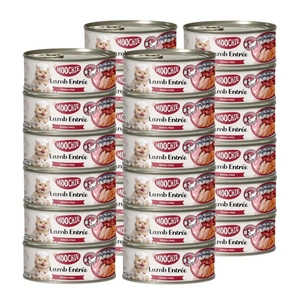 MOOCHIE LAMB & BEEF ENTRÉE IN BONE BROTH 24x156g