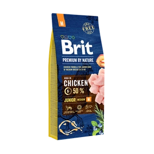 BRIT Premium By Nature Junior M 15 kg