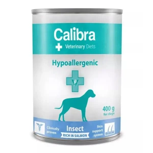 Calibra Veterinary Diets Dog Hypoallergenic Insect & Salmon 400 g