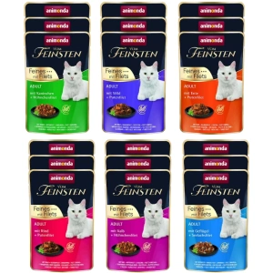 ANIMONDA Cat Vom Feinsten Adult Mix příchutí 18x85g