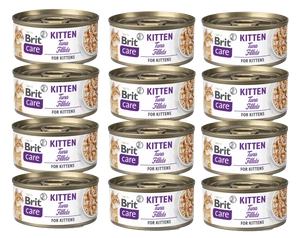 BRIT Care Cat Kitten Tuna 12x70g