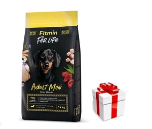 Fitmin For Life Dog Adult Mini 12 kg + PŘEKVAPENÍ ZDARMA !!!