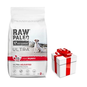Vetexpert Raw Paleo Ultra Beef Puppy Mini 2kg + překvapení pro vašeho psa ZDARMA