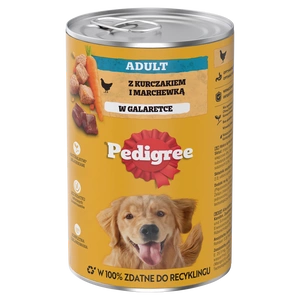 PEDIGREE Adult konzerva 1200g - vlhké kompletní krmivo pro dospělé psy s kuřecím masem v želé