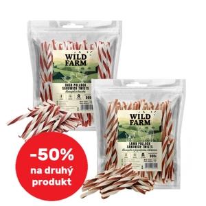 WILD FARM sendvič s kachnou 500g + WILD FARM sendvič s jehněčím a treskou 500g