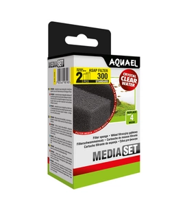 AQUAEL houbová filtrační vložka ASAP 300 STANDARD 2 ks.
