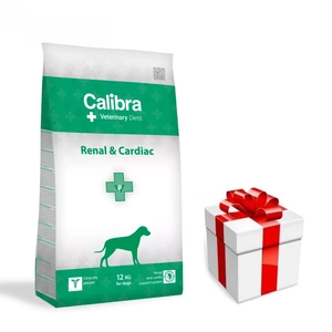 Calibra Veterinary Diets Dog Renal Cardiac 12kg + překvapení pro vašeho psa GRATIS