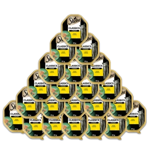 SHEBA® Classics 22x85g Drůbeží koktejl - mokrá paštika pro kočky