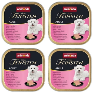 ANIMONDA Dog Vom Feinsten Adult krůta se šunkou 22x150g