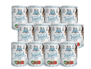 BRIT CARE Cat Snack Superfruits Insect Hypoallergenic 12x100g