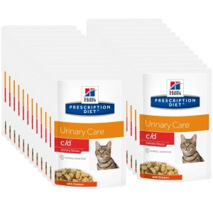 HILL'S PD Prescription Diet Feline c/d Urinary Stress Chicken 24x85g