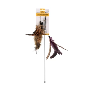 Tyč pro kočky Dingo Charming - hnědá