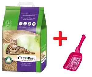 JRS Cats Best Nature Gold - stelivo pro dlouhosrsté kočky 20l / 10kg + TRIXIE Lopatka na kočičí stelivo  SLEVA 3%