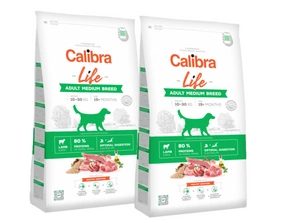 Calibra Dog Life Adult Medium Lamb 2x12kg