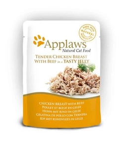 Applaws Jelly kuře prsa & hovězí 70 g