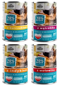 Frendi kousky v jemné omáčce Smíšené příchutě 16x1250g