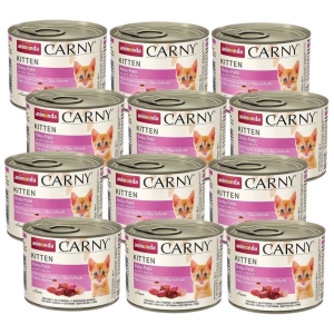 ANIMONDA KONZERVA CARNY BABY PATÉ HOVĚZÍ, KUŘECÍ 12x200g